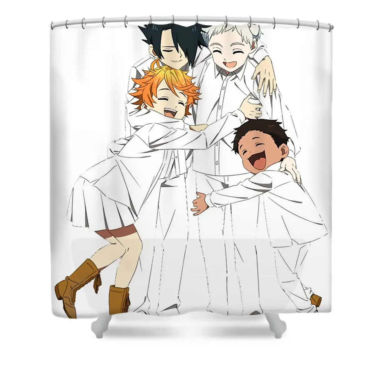 Day Gifts For Japan The Manga Promised Neverland Shower Curtain | Anime Shower Curtains