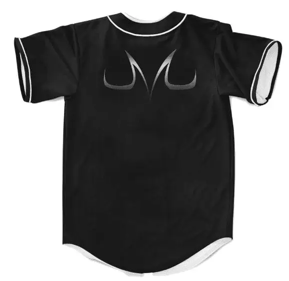 DBZ Demon Mark Majin Symbol Cool Black Baseball Jersey (Kids & Adults)