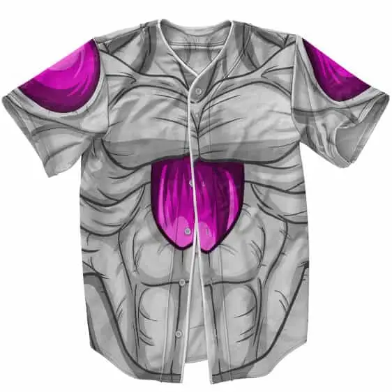 DBZ Villain Lord Frieza Costume Baseball Jersey