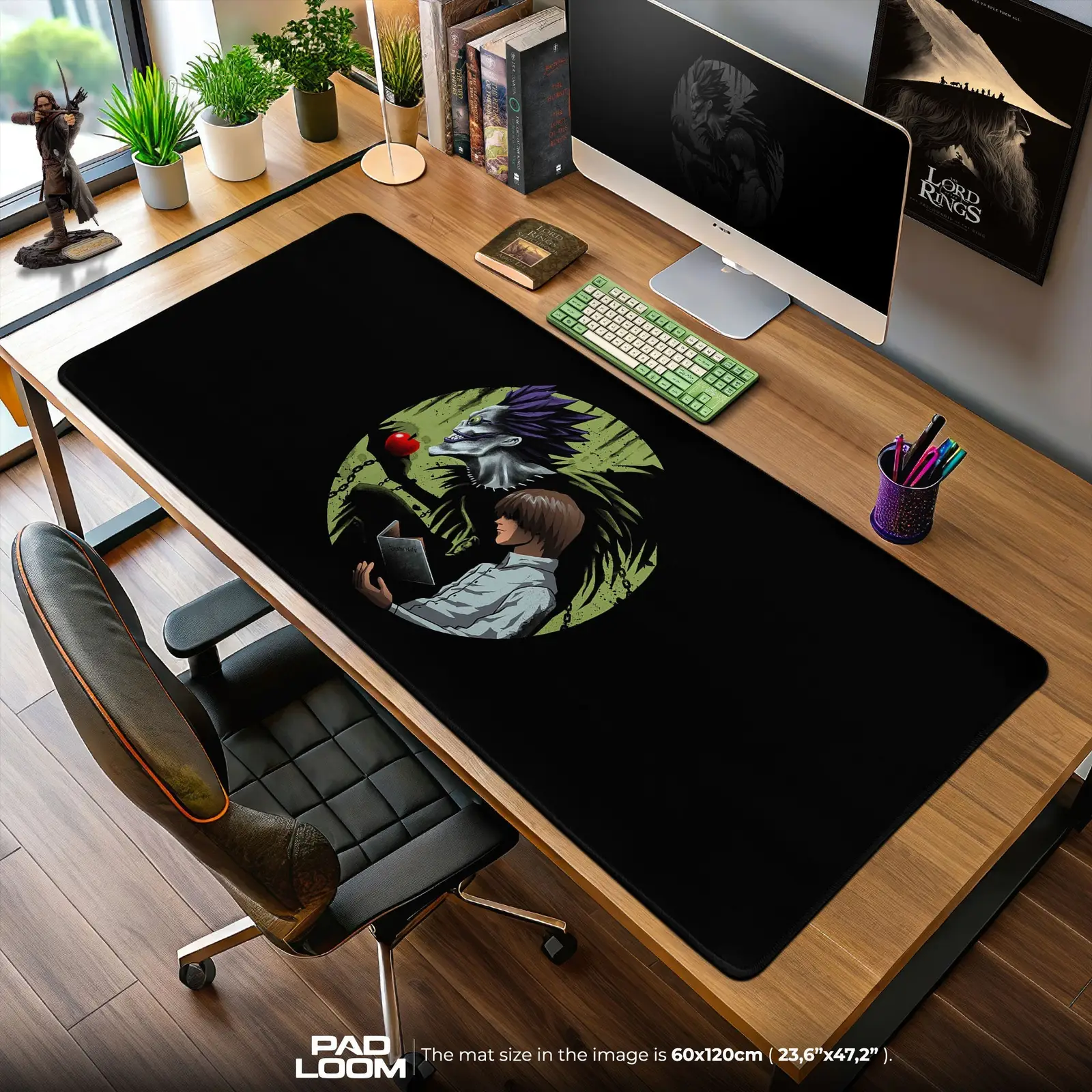 Death Note Mouse Pad - Temptation of Power Anime Desk Mat