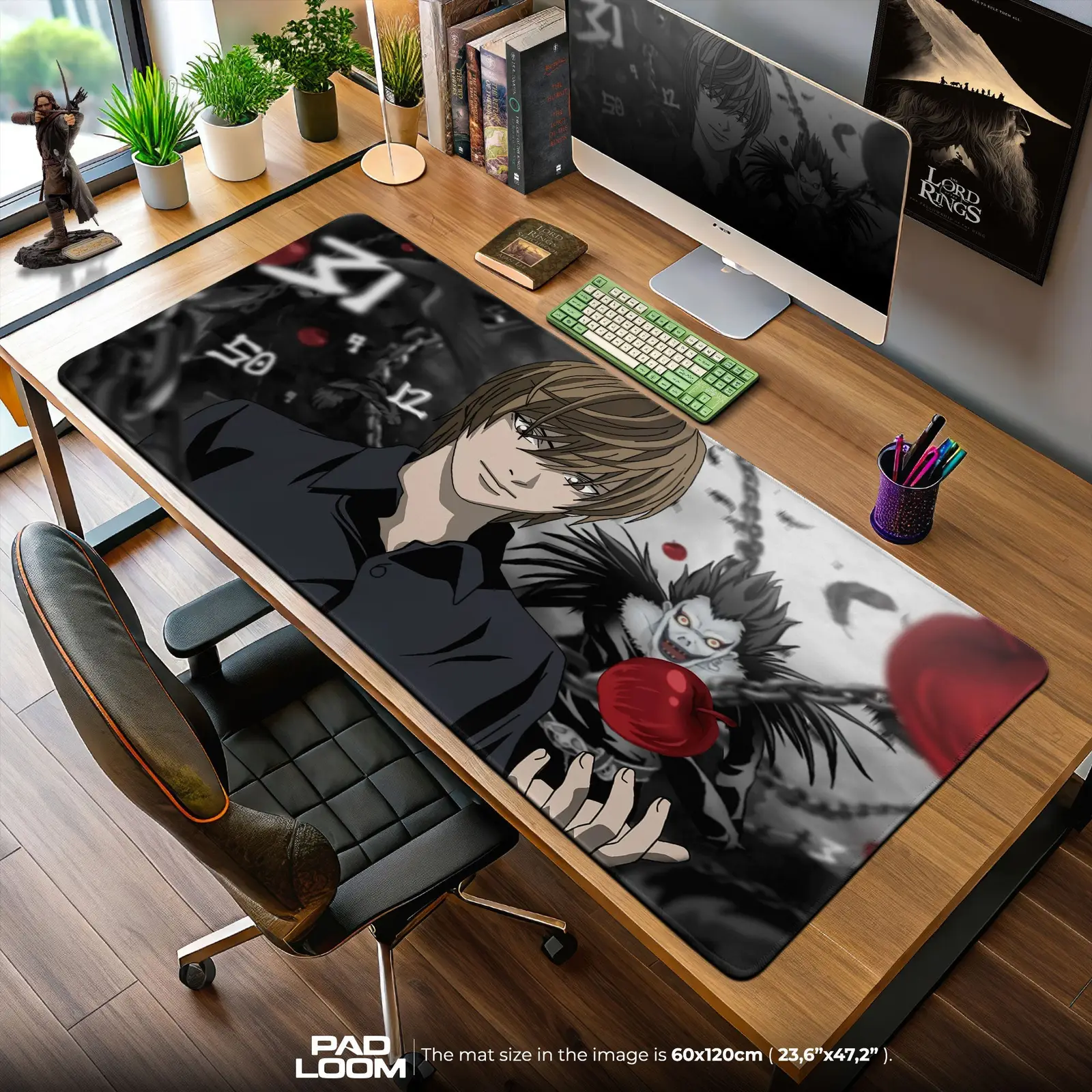 Death Note Mouse Pad - The God Complex Anime Desk Mat