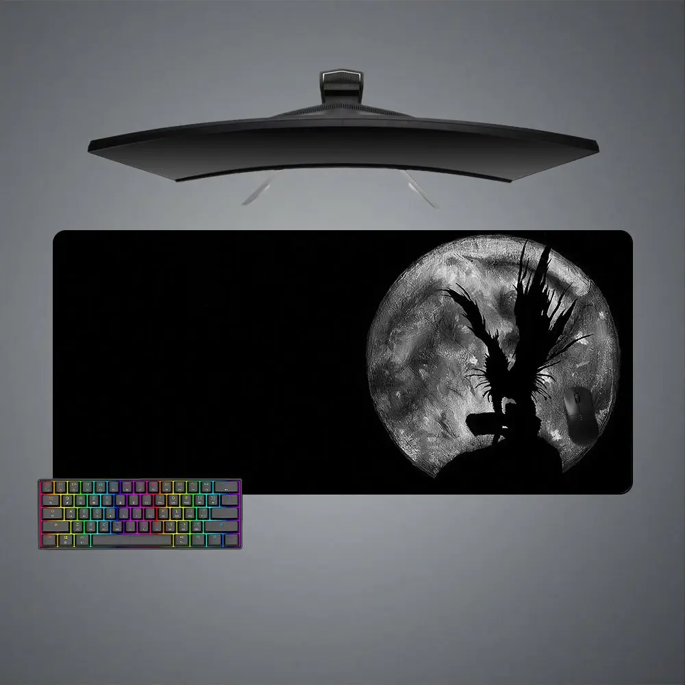Death Note Ryuk Moon DesignAnime Keyboard Mat Gaming Mouse Pad, Computer Desk Mat