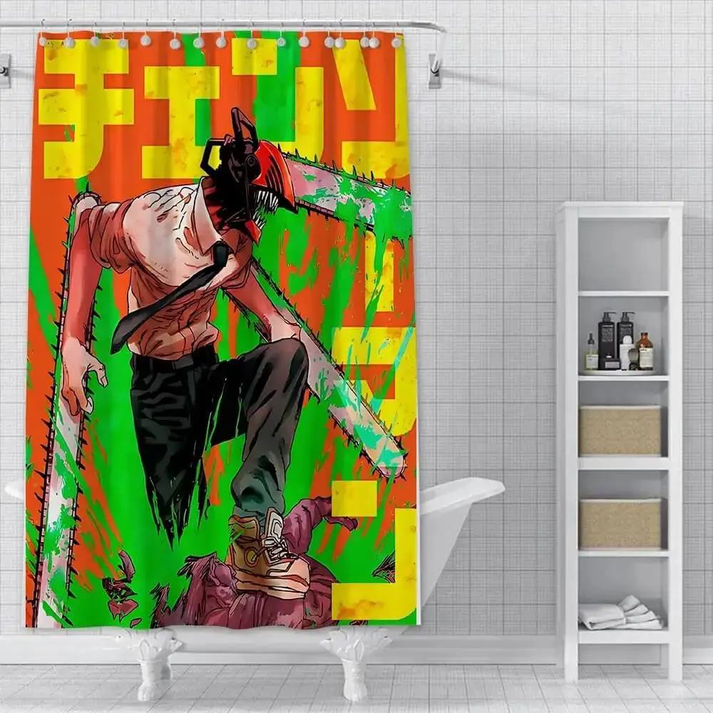 Denji 3D Shower Curtain