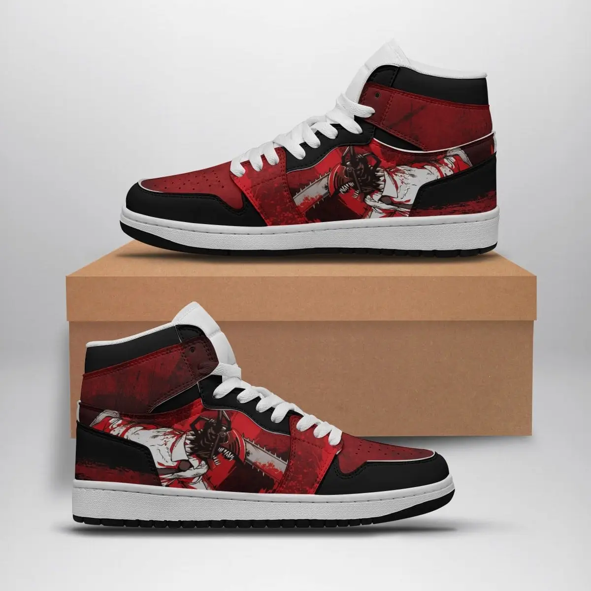 Denji Chainsaw Man Air Jordan 1 Shoes