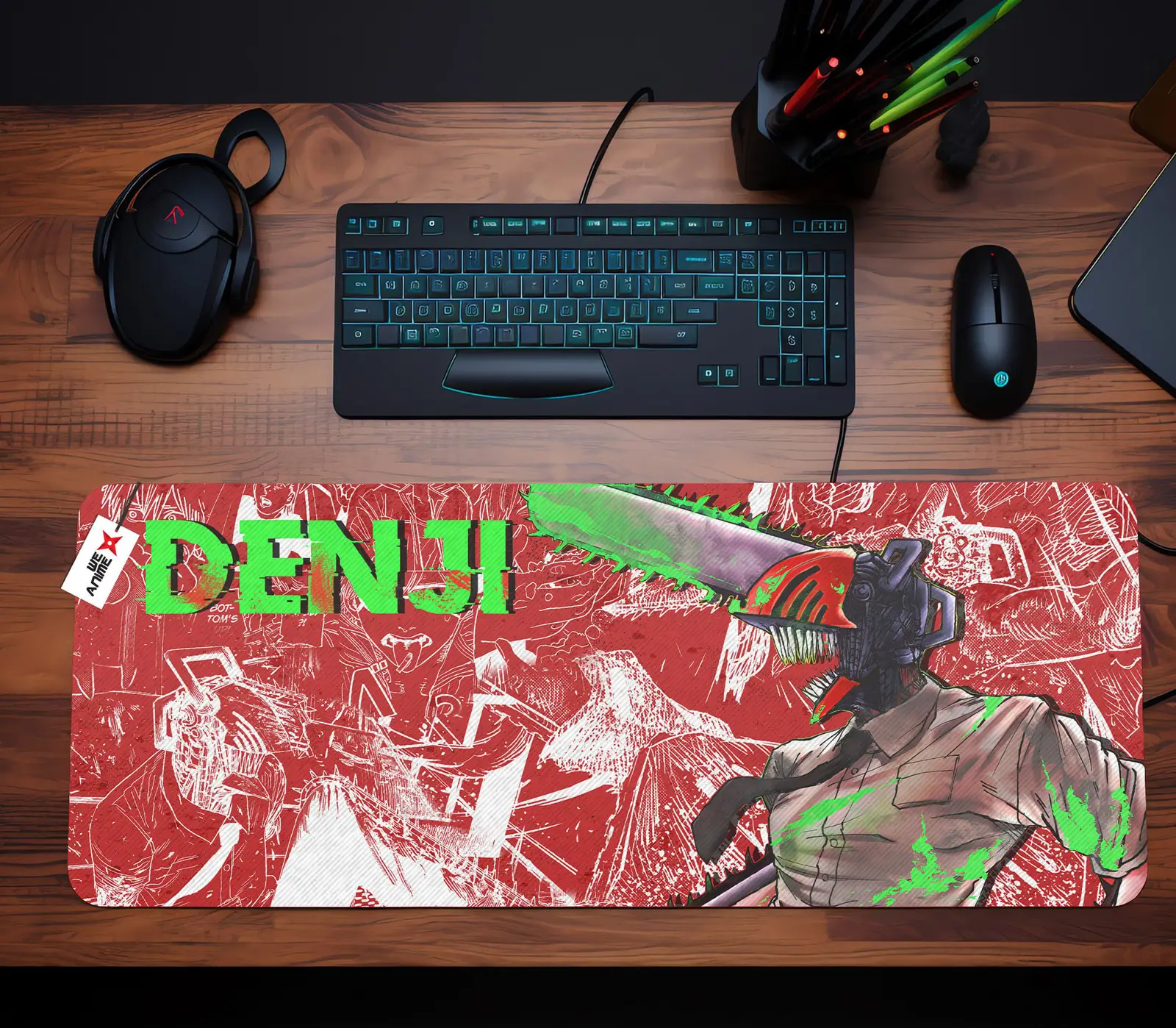 DenjiMouse Mats Personalized Name Custom