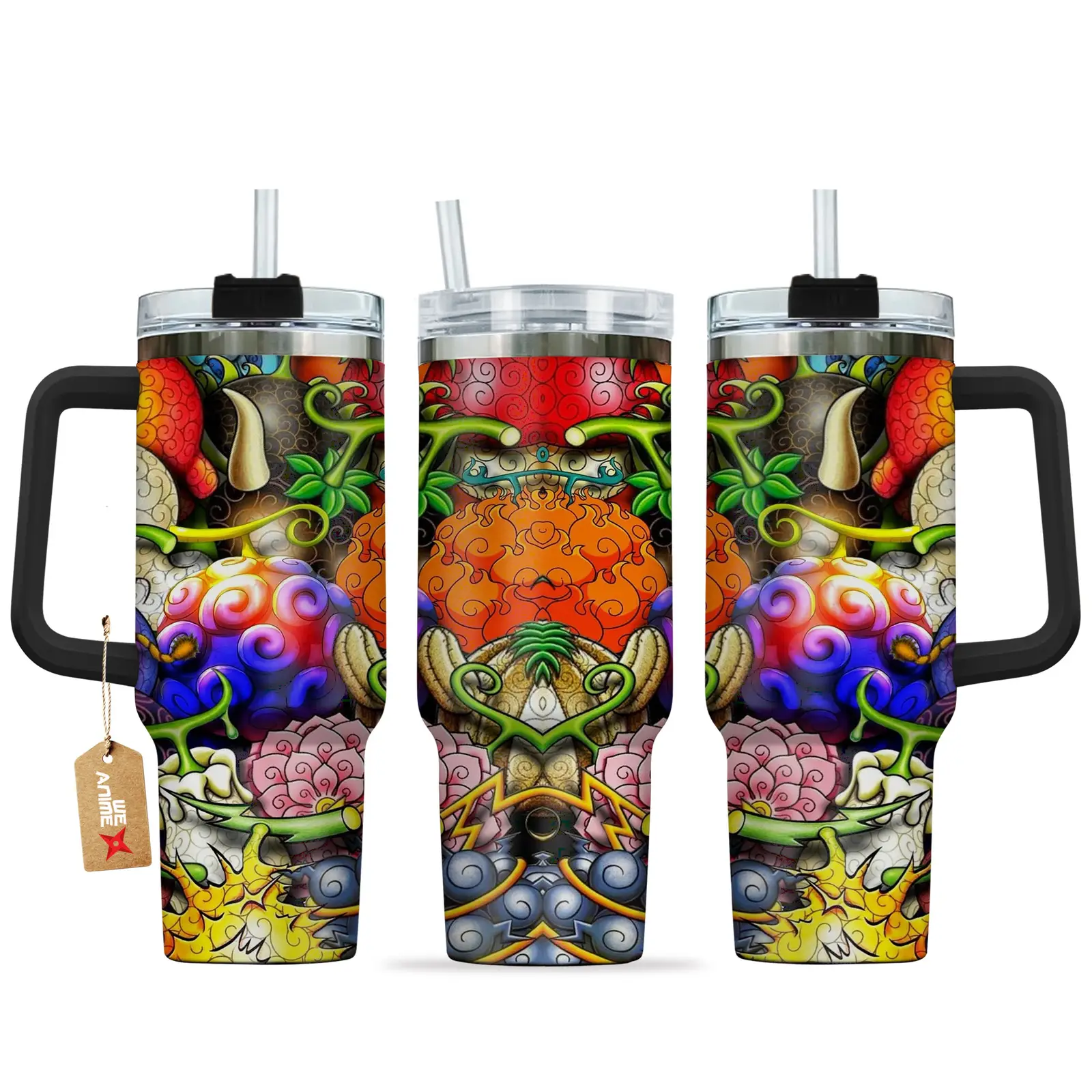 Devil Fruits Custom Anime Tumbler 40oz Collection