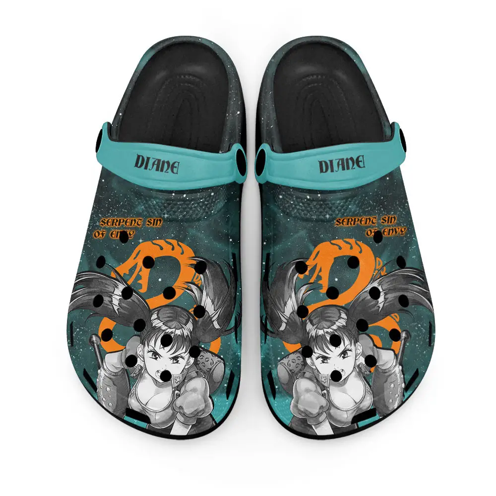 Diane Envy Premium EVA Clogs Custom Name