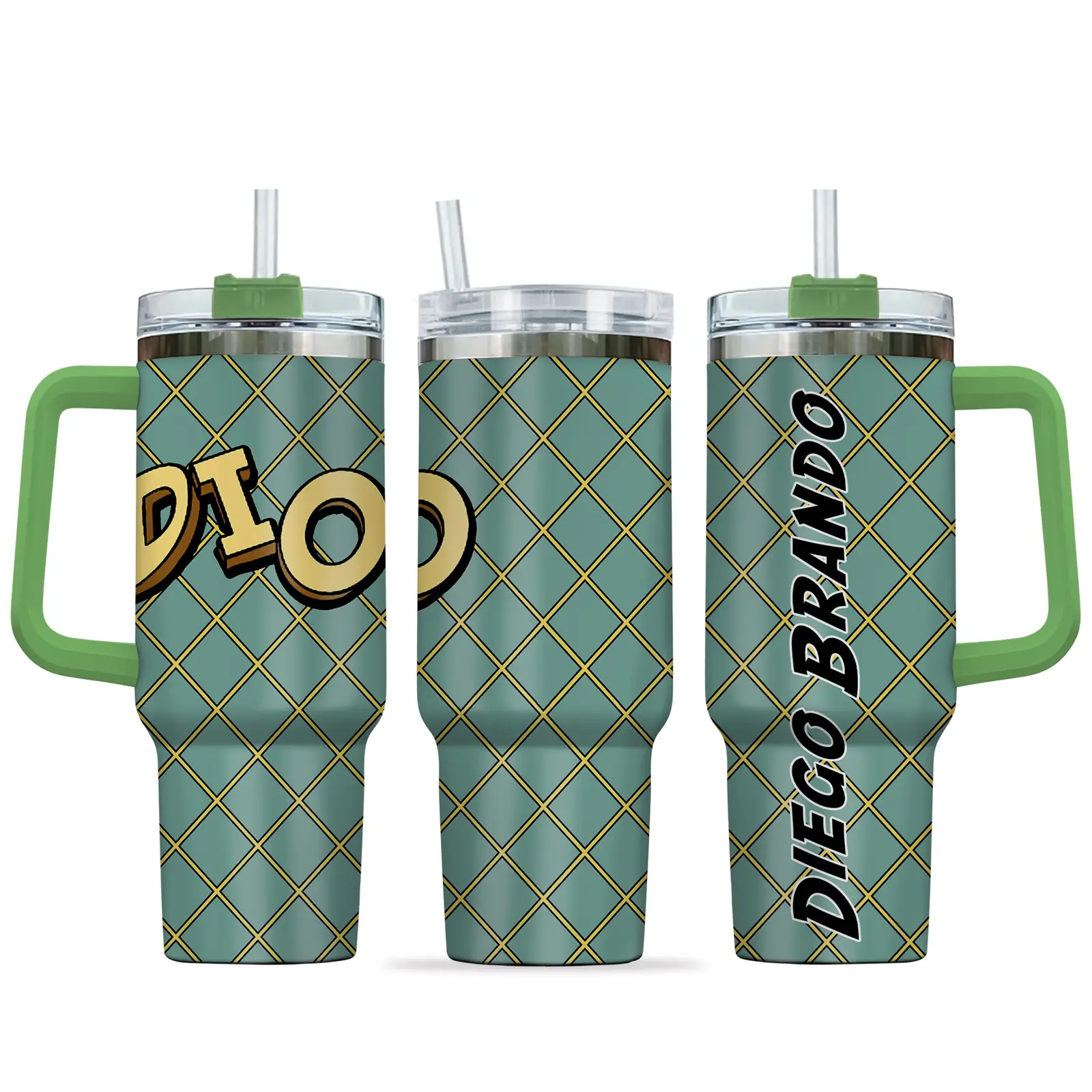 Diego Brando Anime Tumbler 40oz