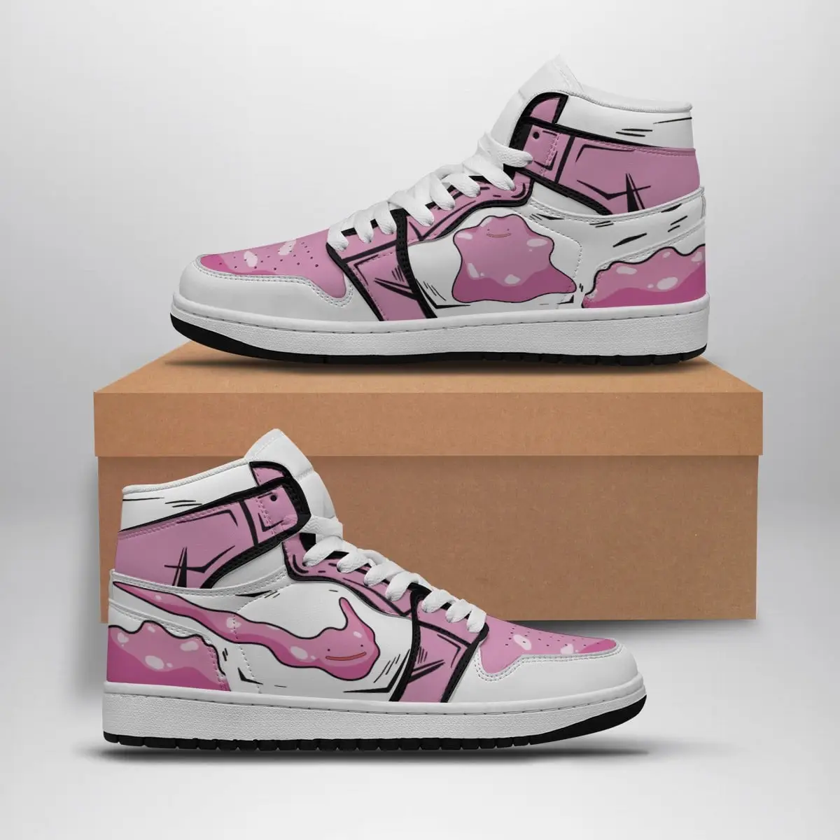 Ditto Pokemon Air Jordan 1 Shoes