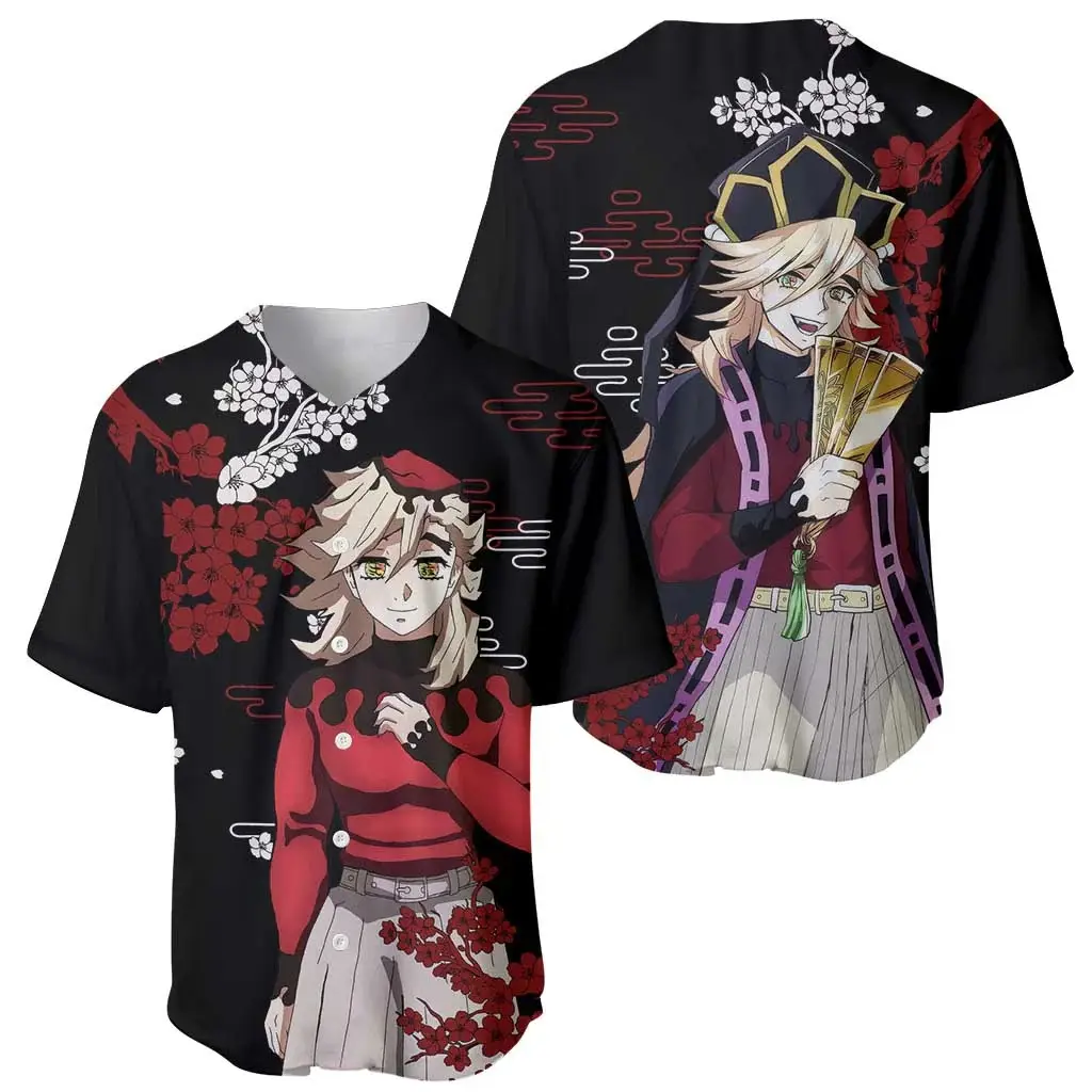 Doma - Demon Slayer Baseball Jersey Anime Japan Style - Benietee Shop