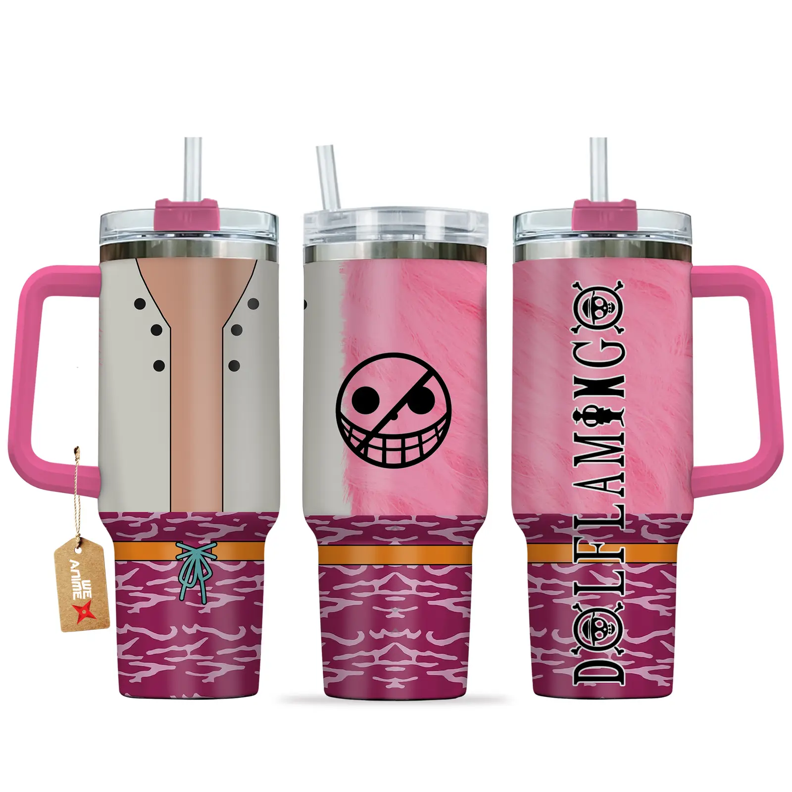 Donquixote Doflamingo Anime Tumbler 40oz
