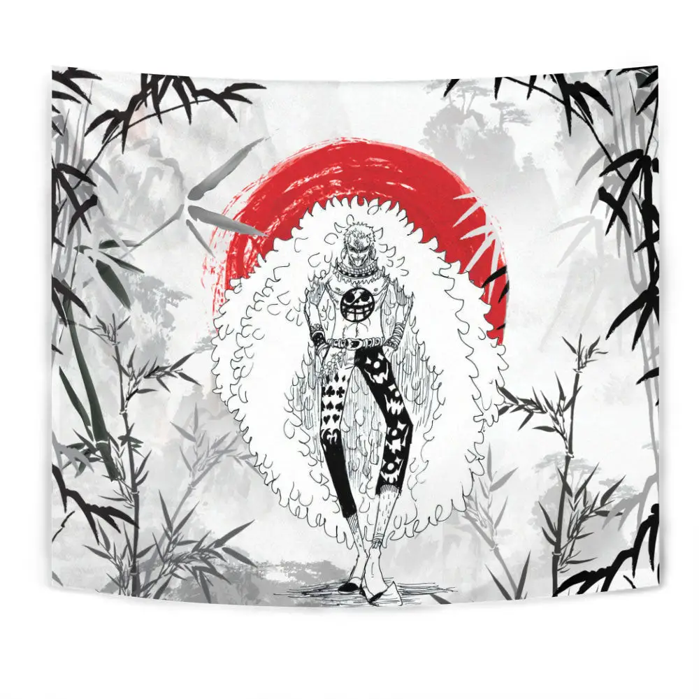 Donquixote Doflamingo Tapestry Custom Anime Wall Decor