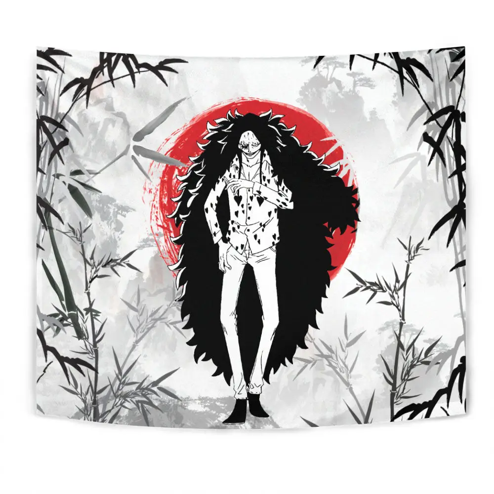 Donquixote Rosinante Tapestry Custom Anime Wall Decor
