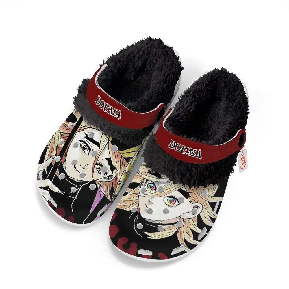 Douma Fleece-Lined Clogs Custom Name