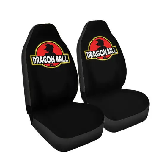 Dragon Ball Son Goku Jurassic Park Parody Car Seat Cover