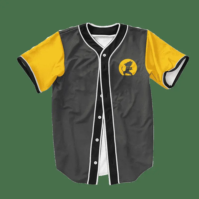 Dragon Ball Z Kid Goku Dope Kamehameha Symbol Baseball Jersey