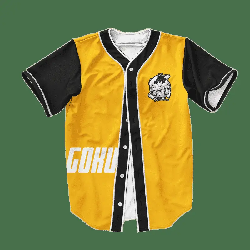 Dragon Ball Z Super Saiyan Goku Cool Baseball Jersey
