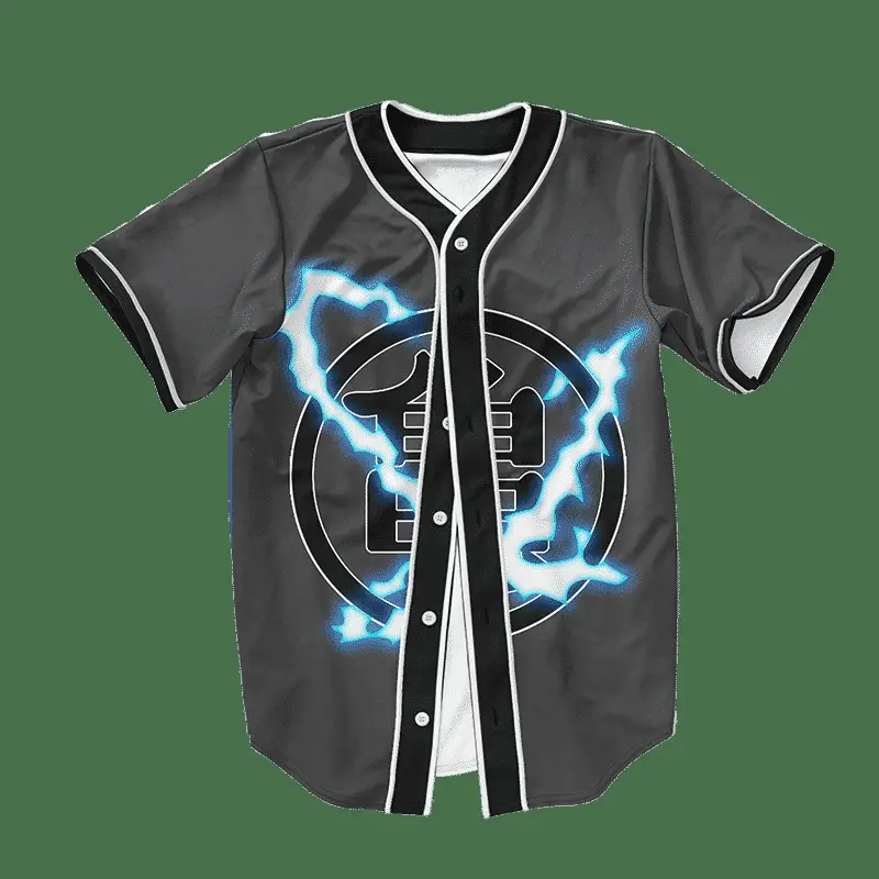 Dragon Ball Z Supreme Cool Goku Art Baseball Jersey