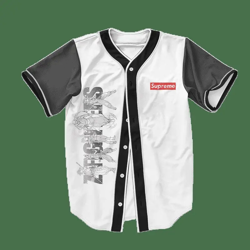 Dragon Ball Z Supreme Z Awesome Fighters Baseball Jersey