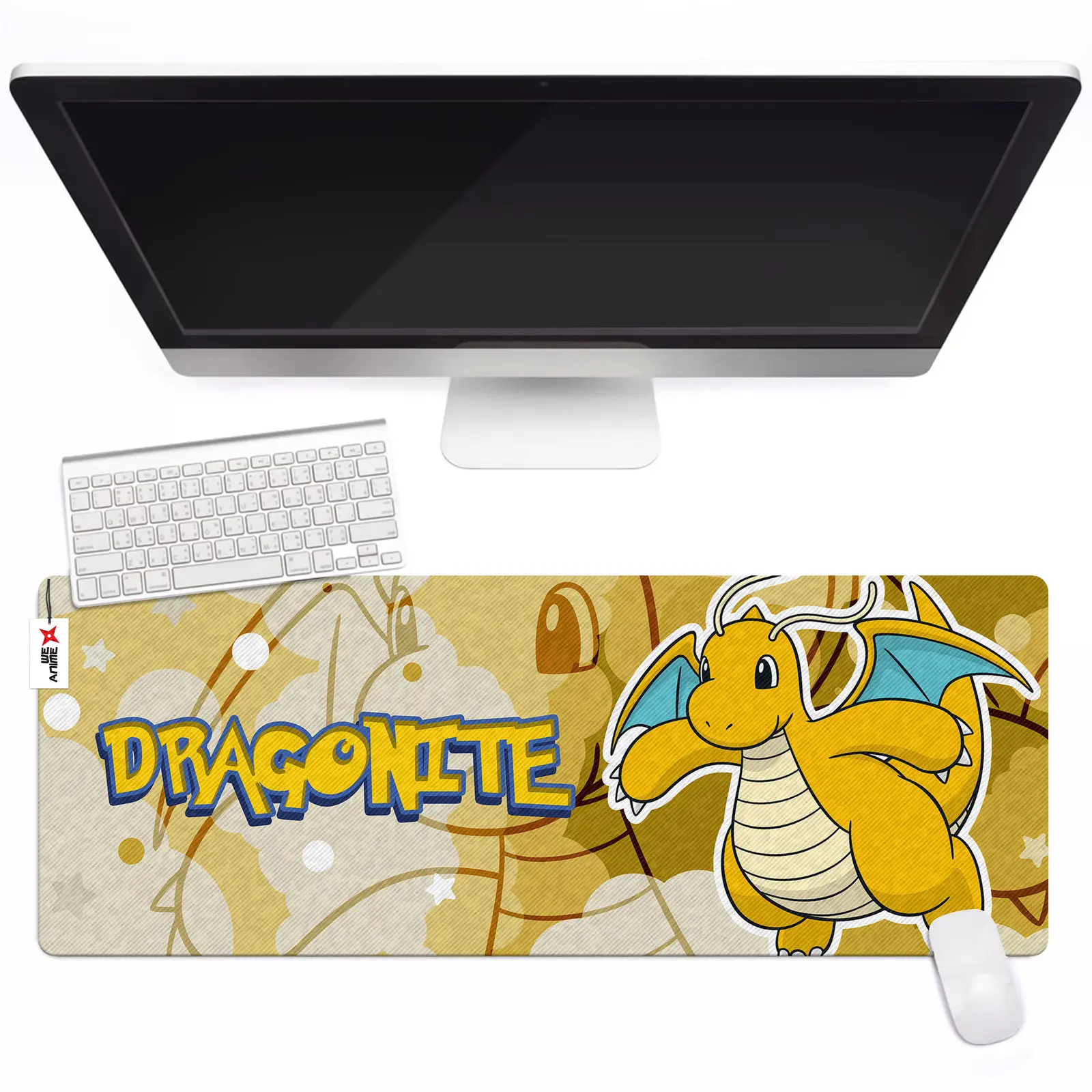 Dragonite Mouse Mat Custom Anime Personalized Mouse Pad