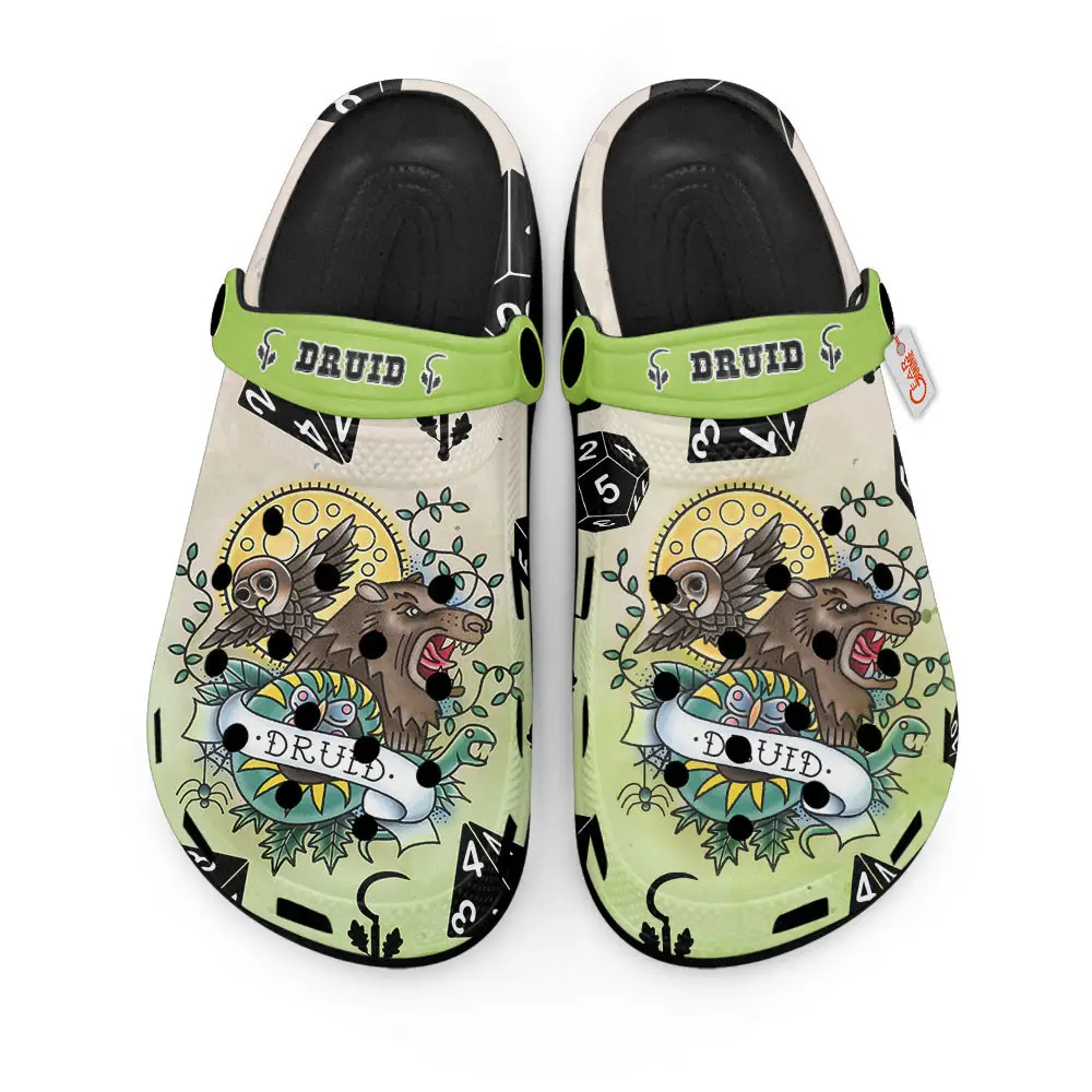 Druid Dungeons And Dragons Edition Premium Clogs for True Fans