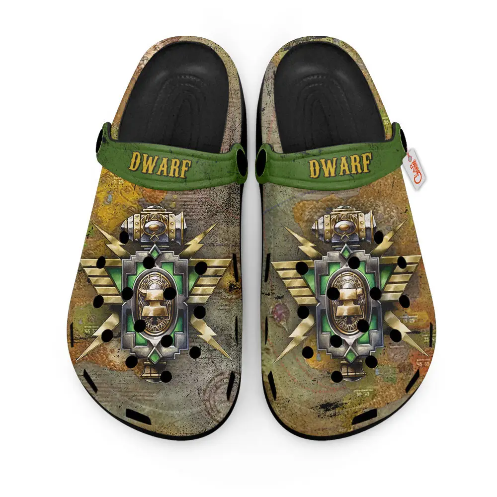 Dwarf World Of Warcraft Premium EVA Clogs Custom Name