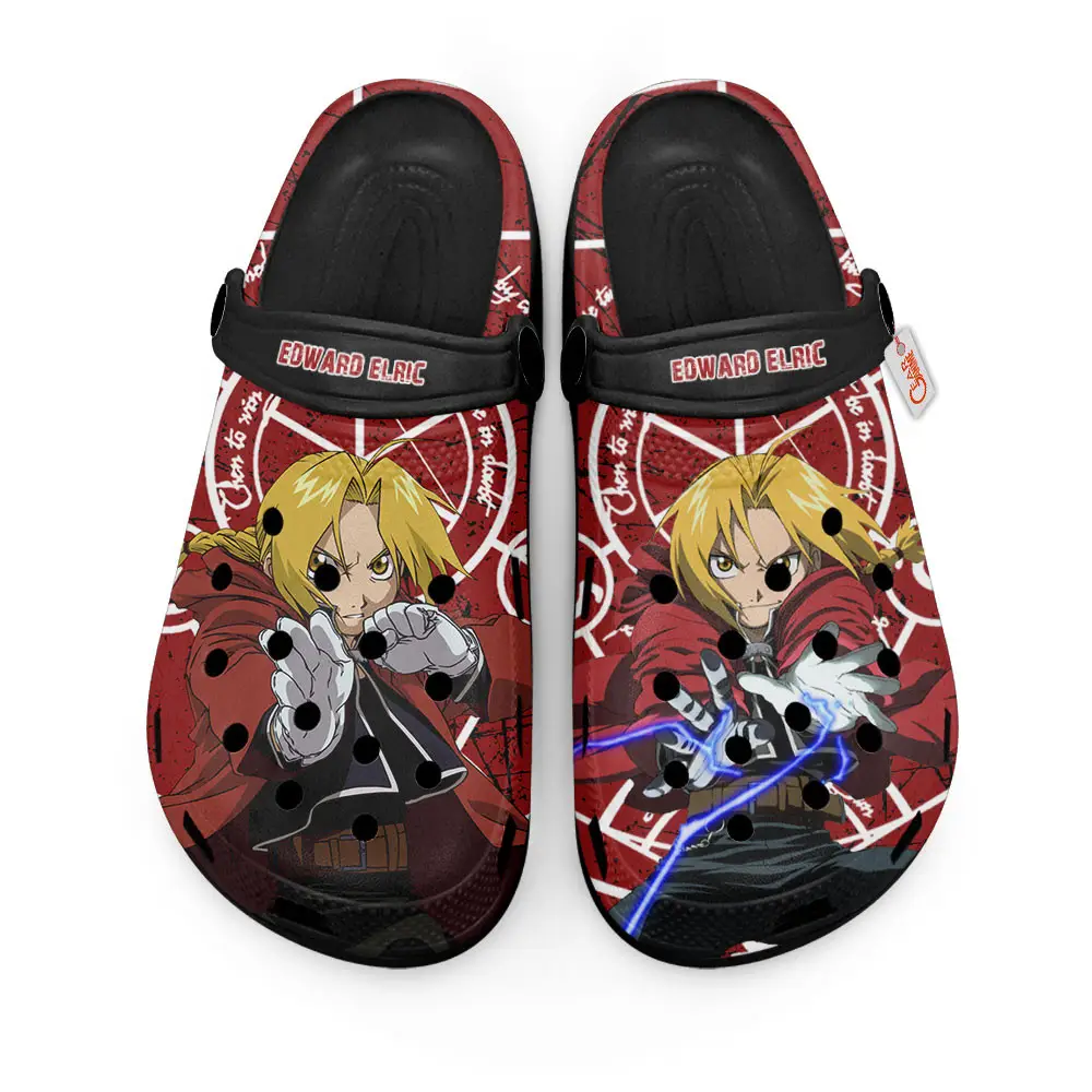 Edward Elric Premium EVA Clogs Custom Name