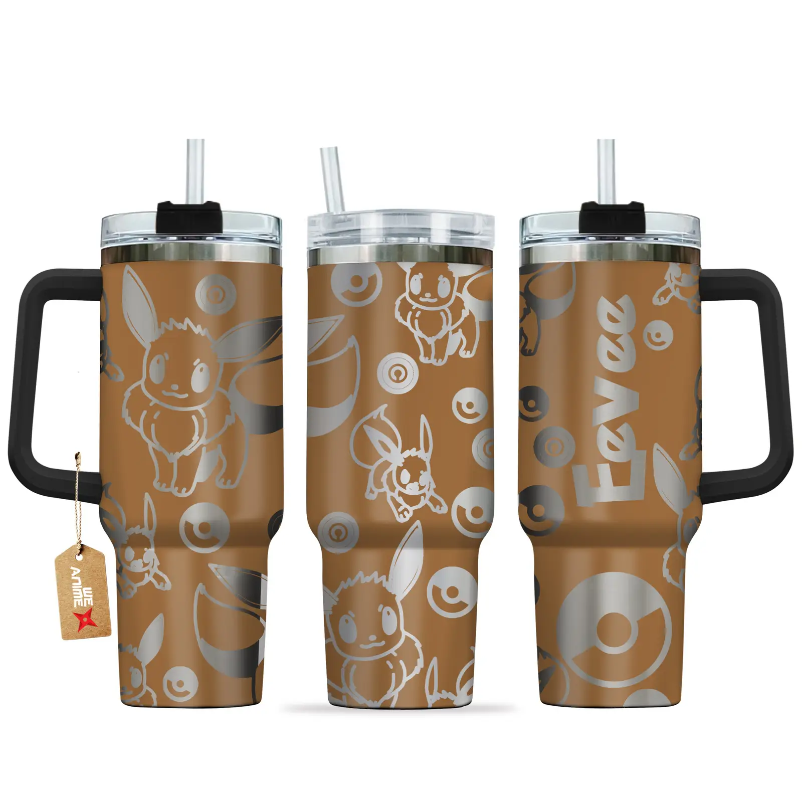 Eevee Anime Tumbler 40oz Collection