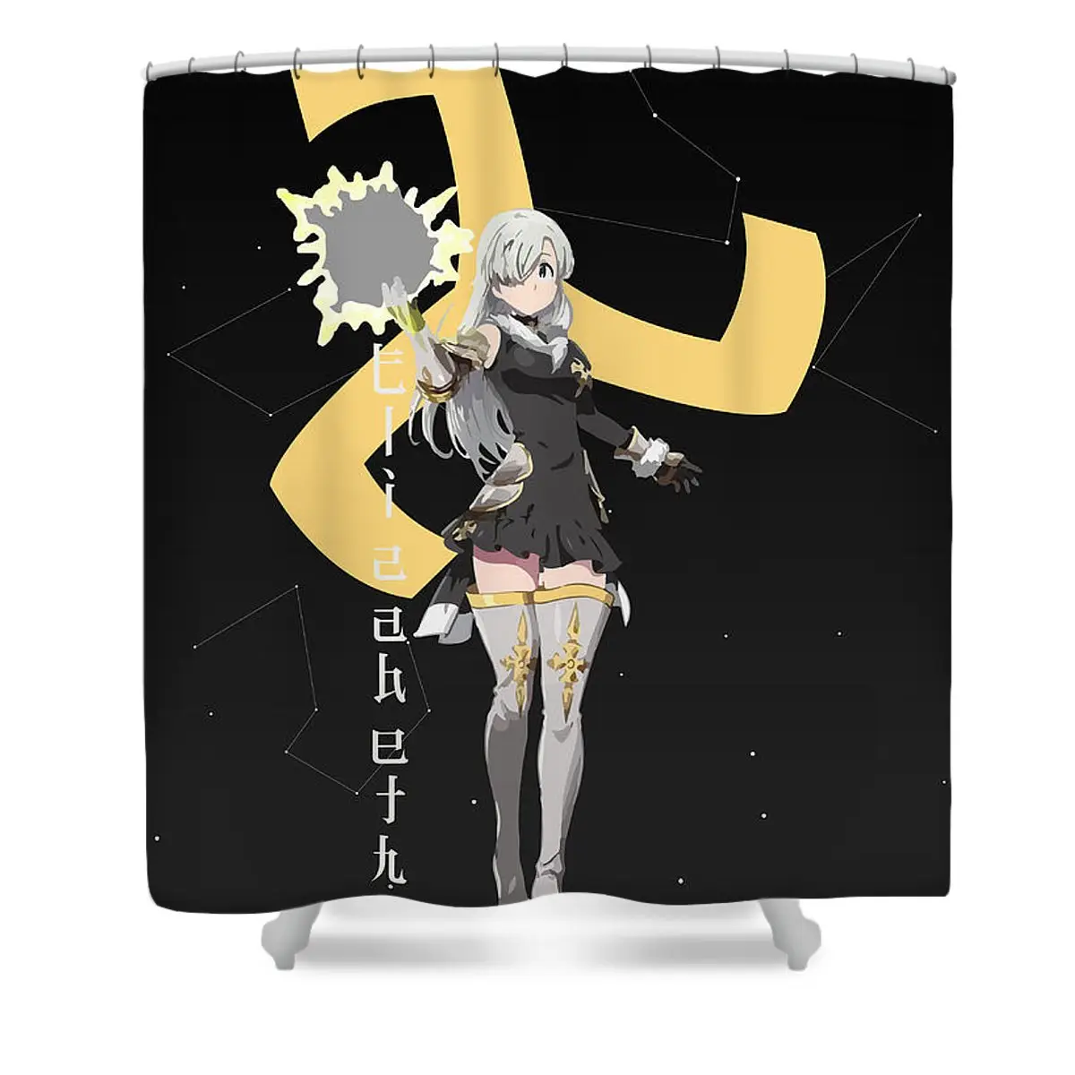Elizabeth - Seven Deadly Sins Shower Curtain | Anime Shower Curtains