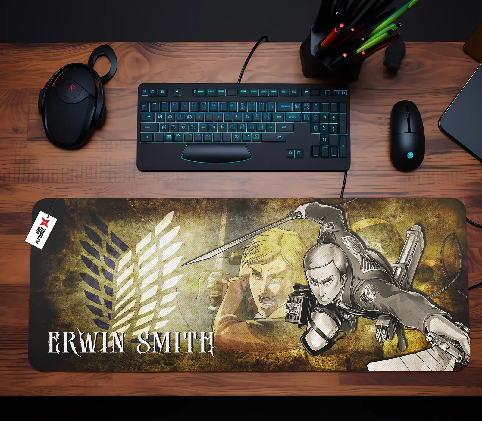 Erwin Smith Mouse Mats Personalized Name Custom