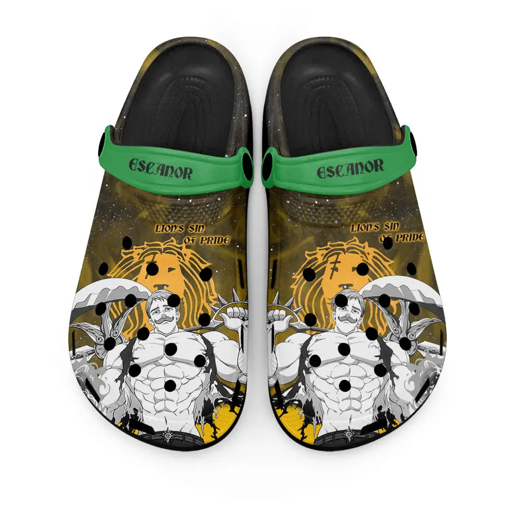 Escanor Pride Premium EVA Clogs Custom Name