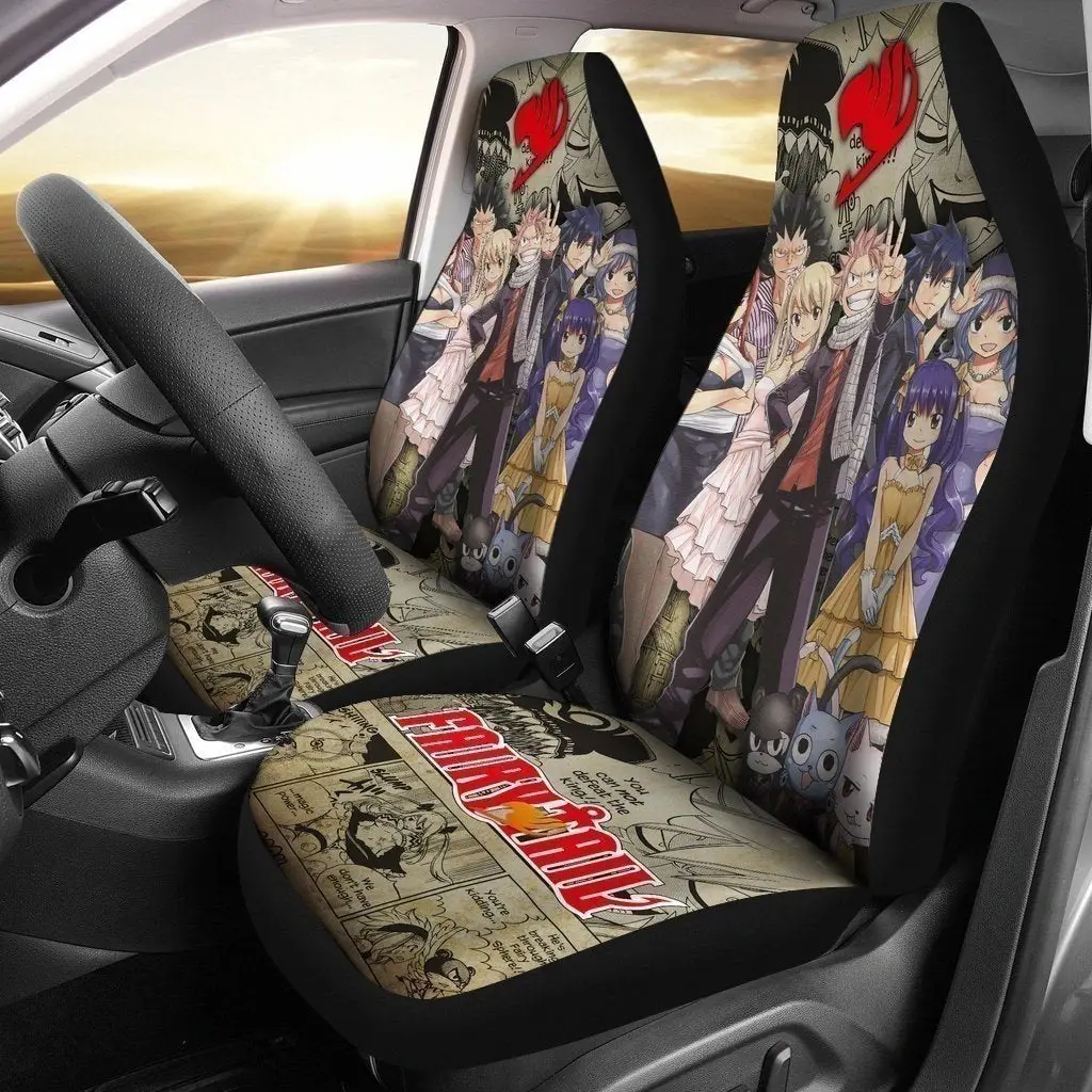 Fairy Tail Anime Car Seat Covers LT04