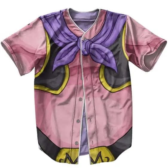 Fat Majin Buu Cosplay Dragon Ball Baseball Jersey