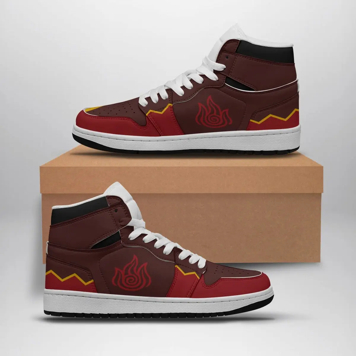 Firebender Avatar Air Jordan 1 Shoes