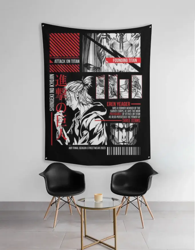 founding titan tapestry - Limited AOT Decor