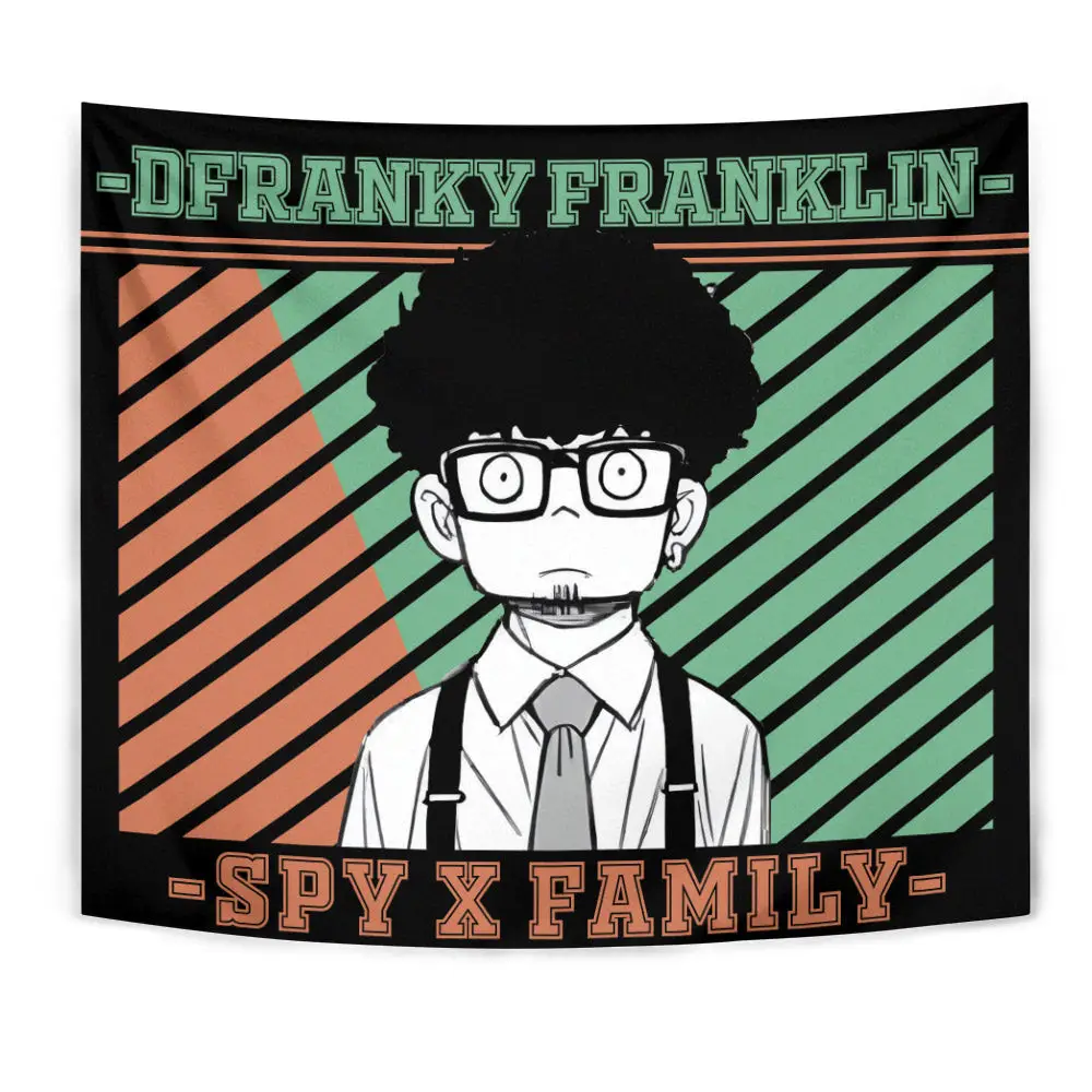 Franky Franklin Tapestry Custom Anime Room Wall Decor