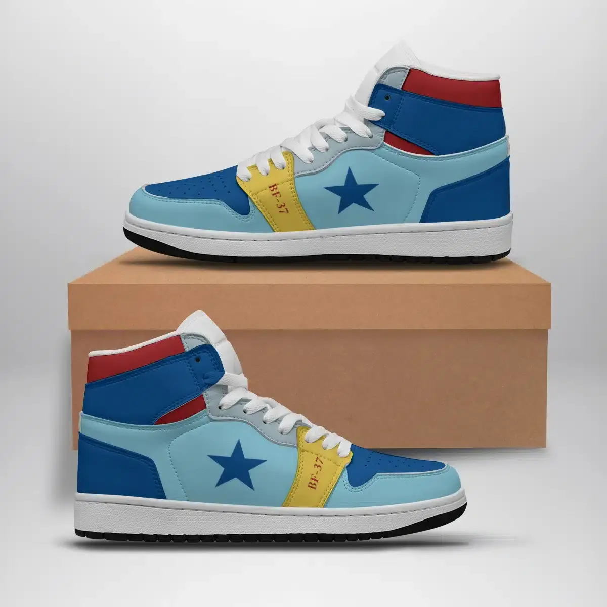 Franky One Piece Air Jordan 1 Shoes