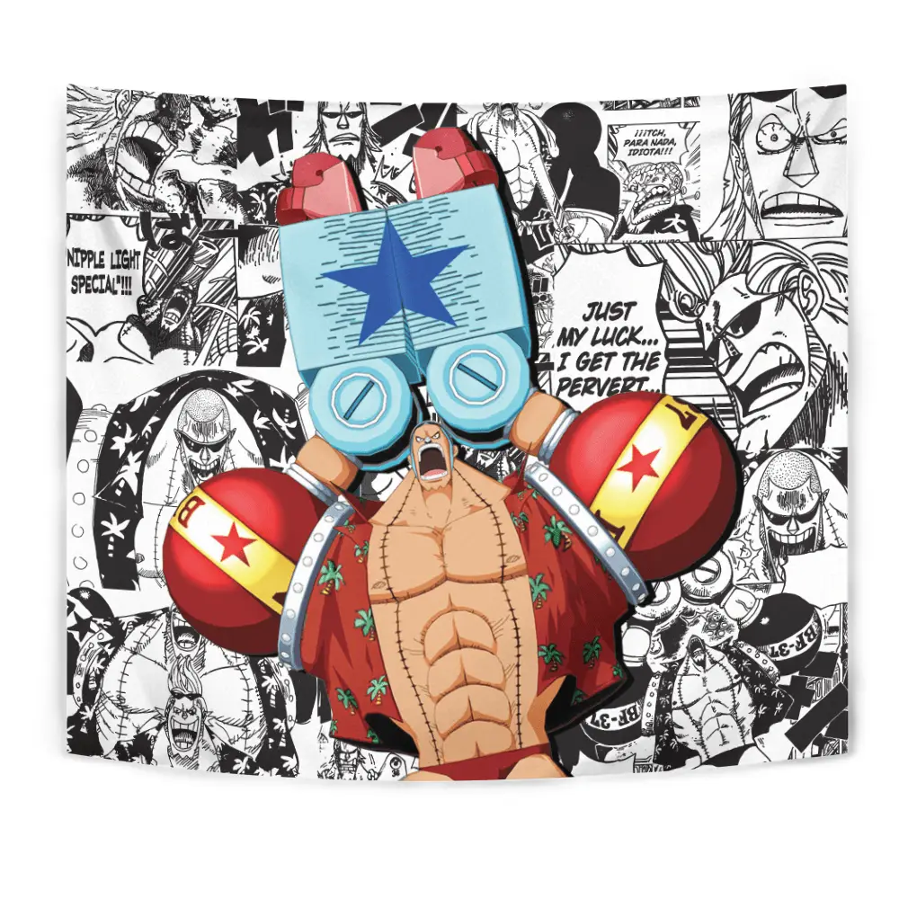 Franky Tapestry Custom Anime Manga Room Wall Decor