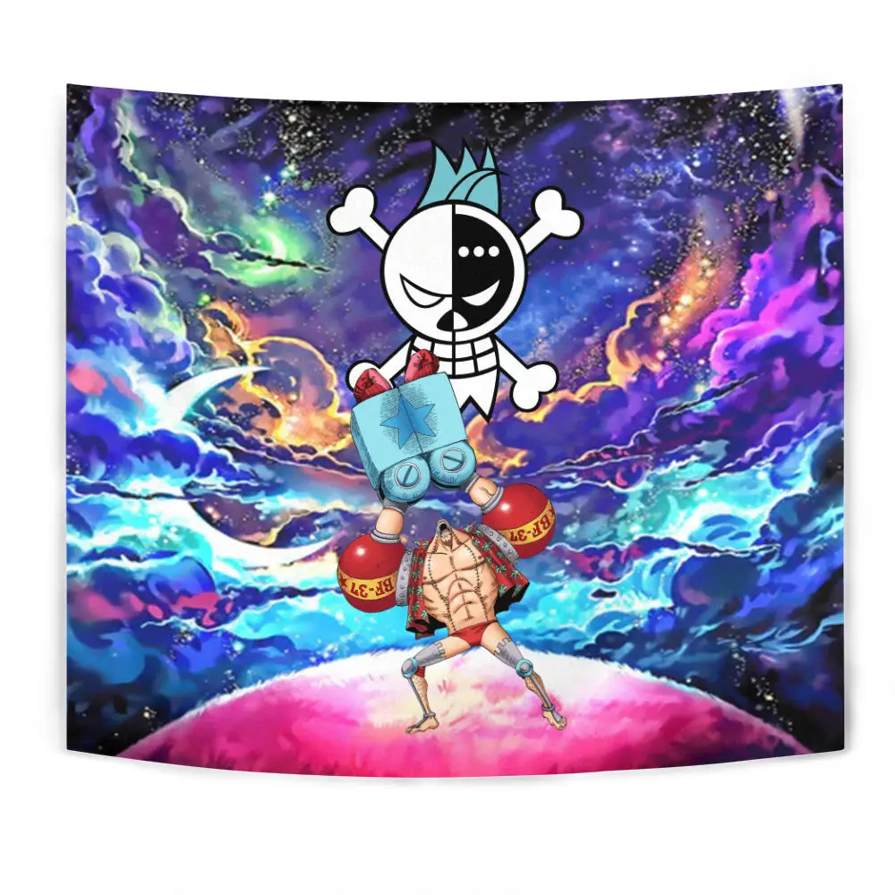 Franky Tapestry Custom Galaxy Anime Wall Decor