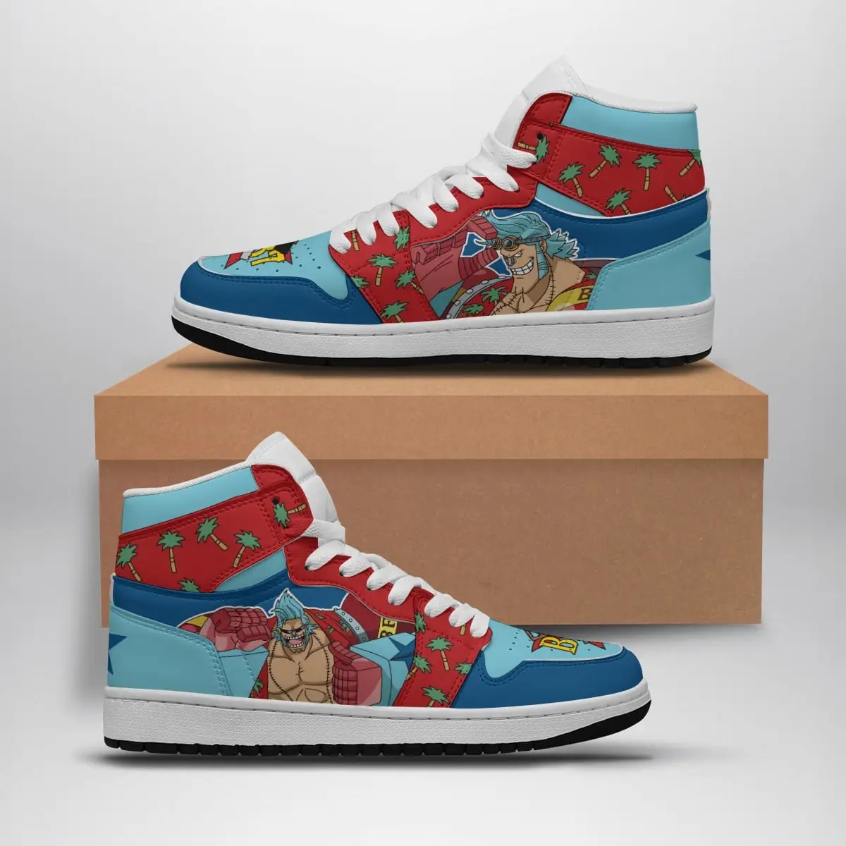 Franky V2 One Piece Air Jordan 1 Shoes