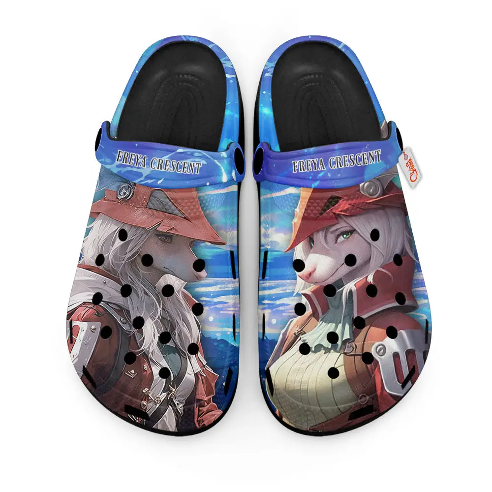 Freya Crescent Final Fantasy Edition Premium Clogs for True Fans