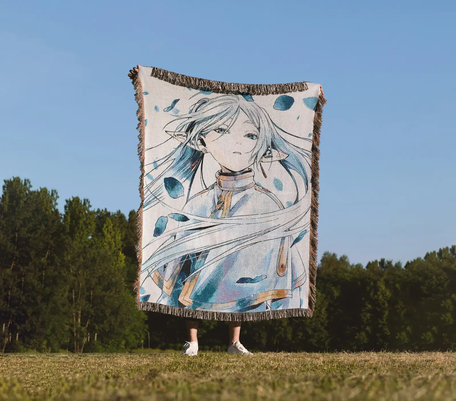 Frieren Woven Blanket / Tapestry