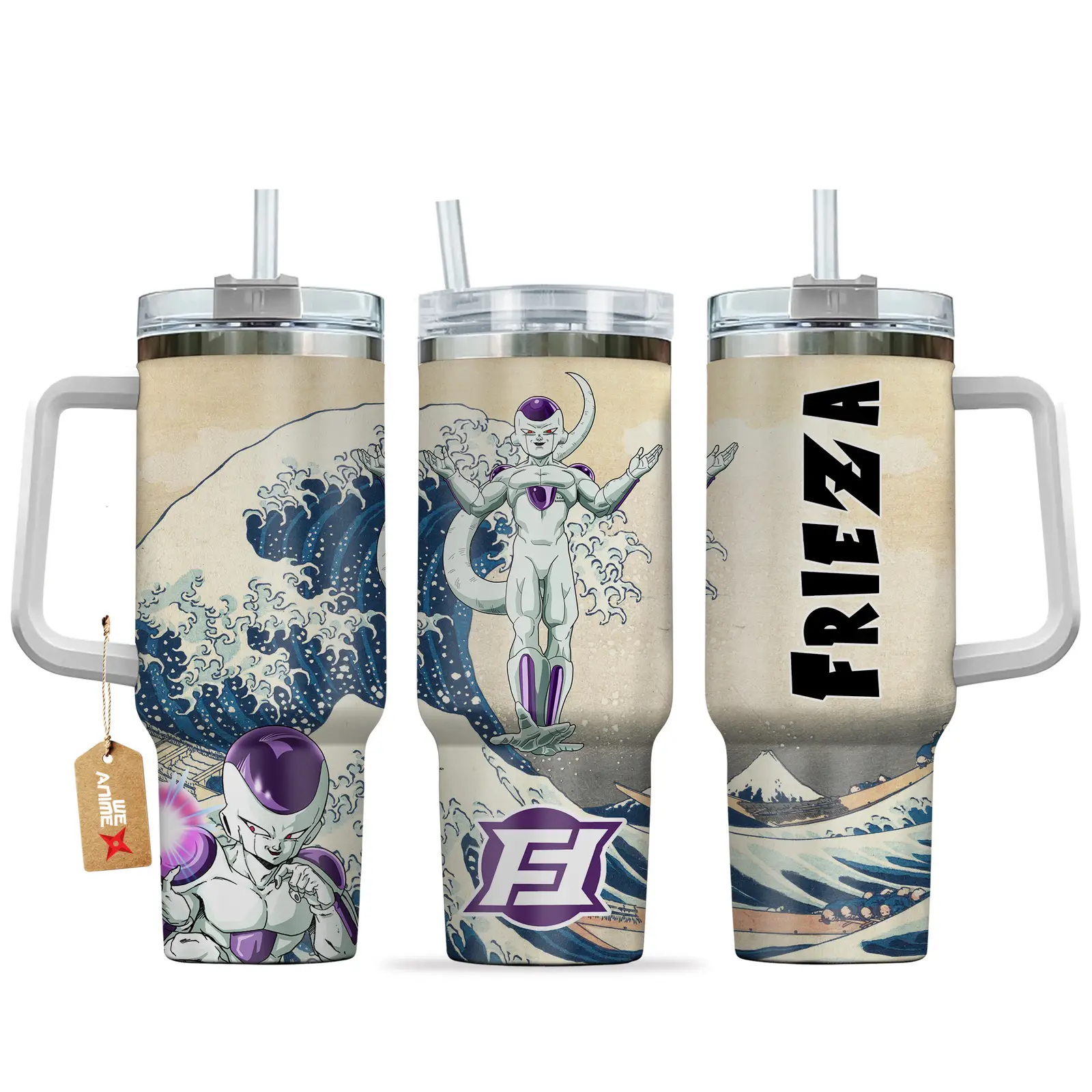 Frieza Anime Tumbler 40oz Kanagawa Collection
