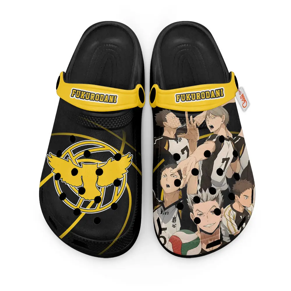Fukurodani Premium EVA Clogs Custom Name