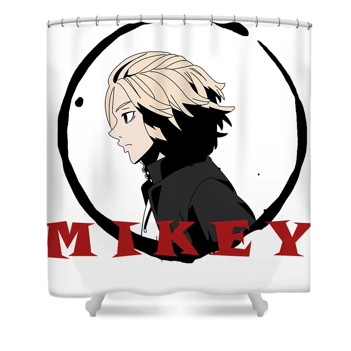 Funny Men Takemichi Chipi Manga Hanagaki Awesome For Music Fan Shower Curtain | Anime Shower Curtains
