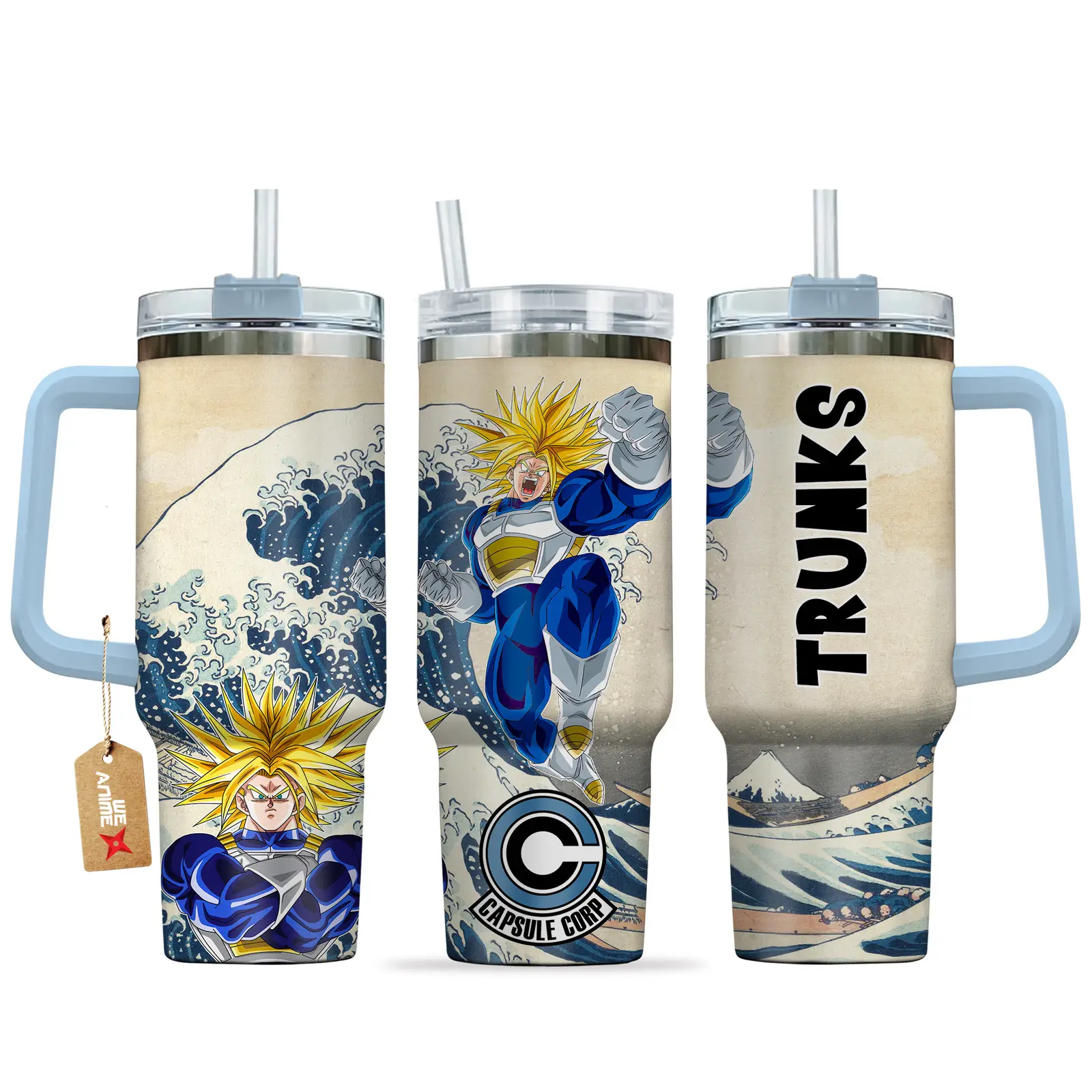 Future Trunks Anime Tumbler 40oz Kanagawa Collection