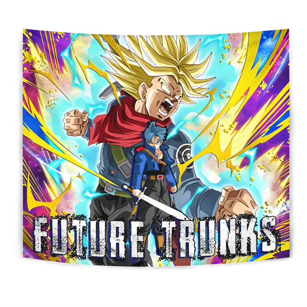 Future Trunks Tapestry Custom Anime Home Decor