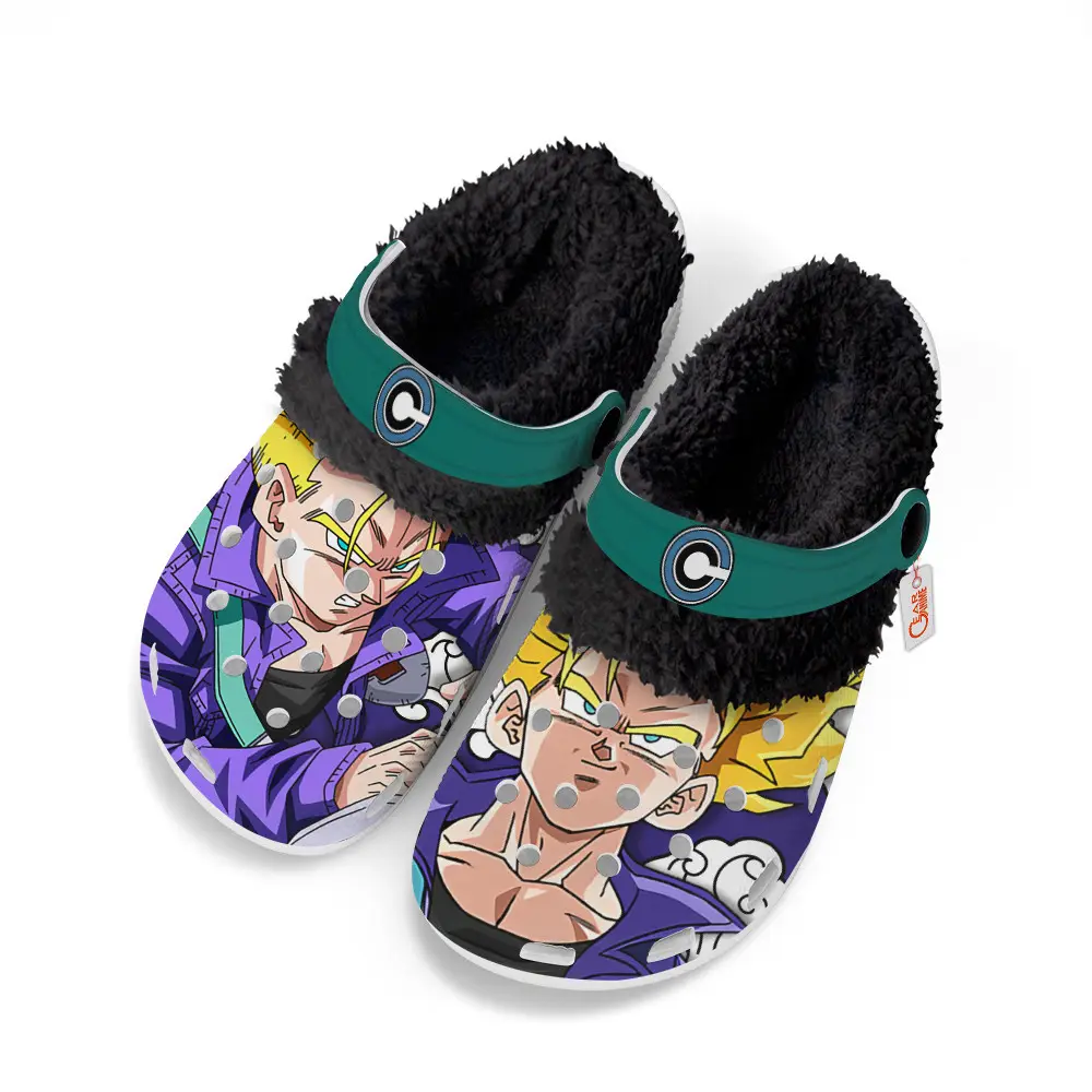 Future Trunks Ultra Super Saiyan Fleece-Lined Clogs