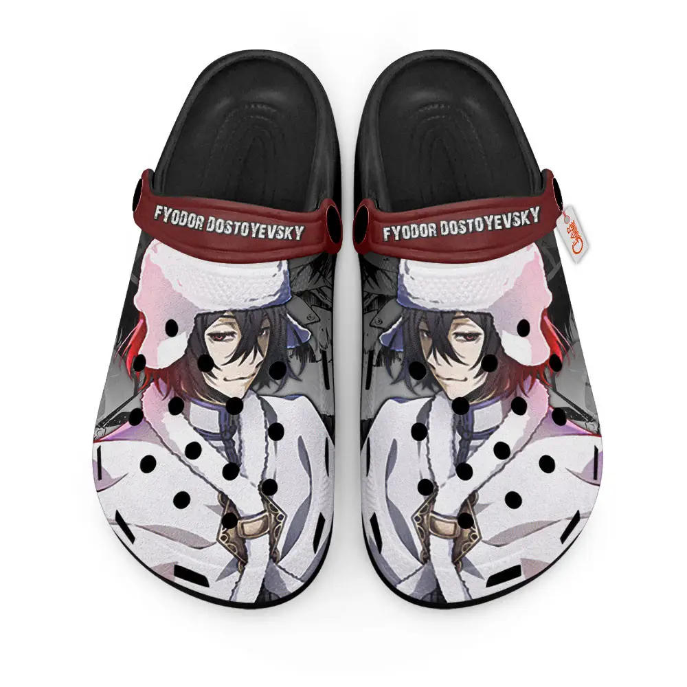 Fyodor Dostoyevsky Premium EVA Clogs Custom Name