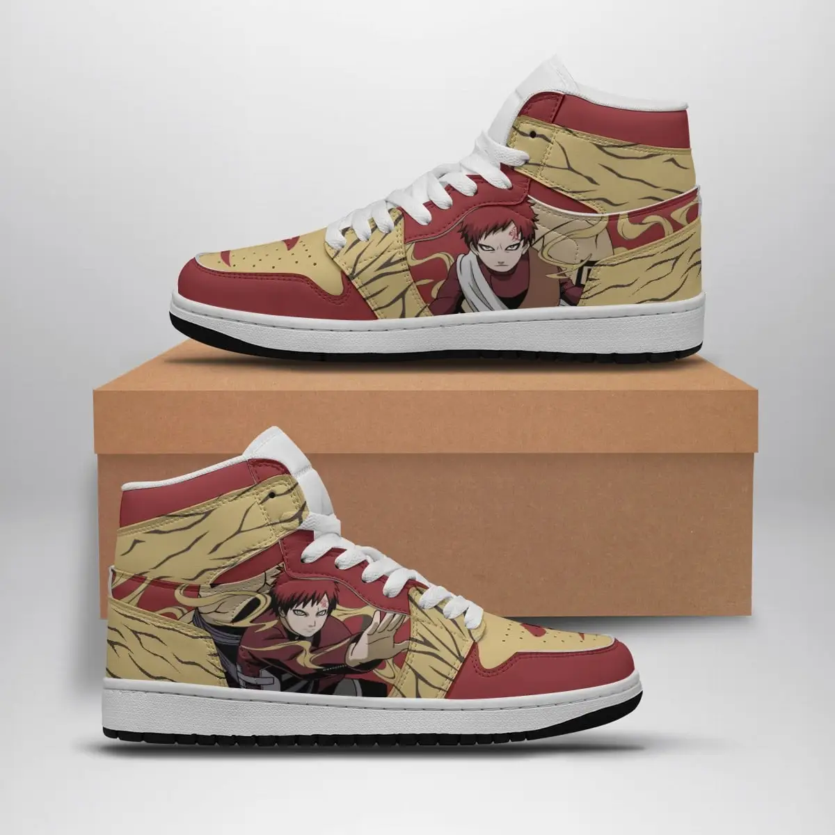 Gaara of the Sand Shippuden Air Jordan 1 Shoes